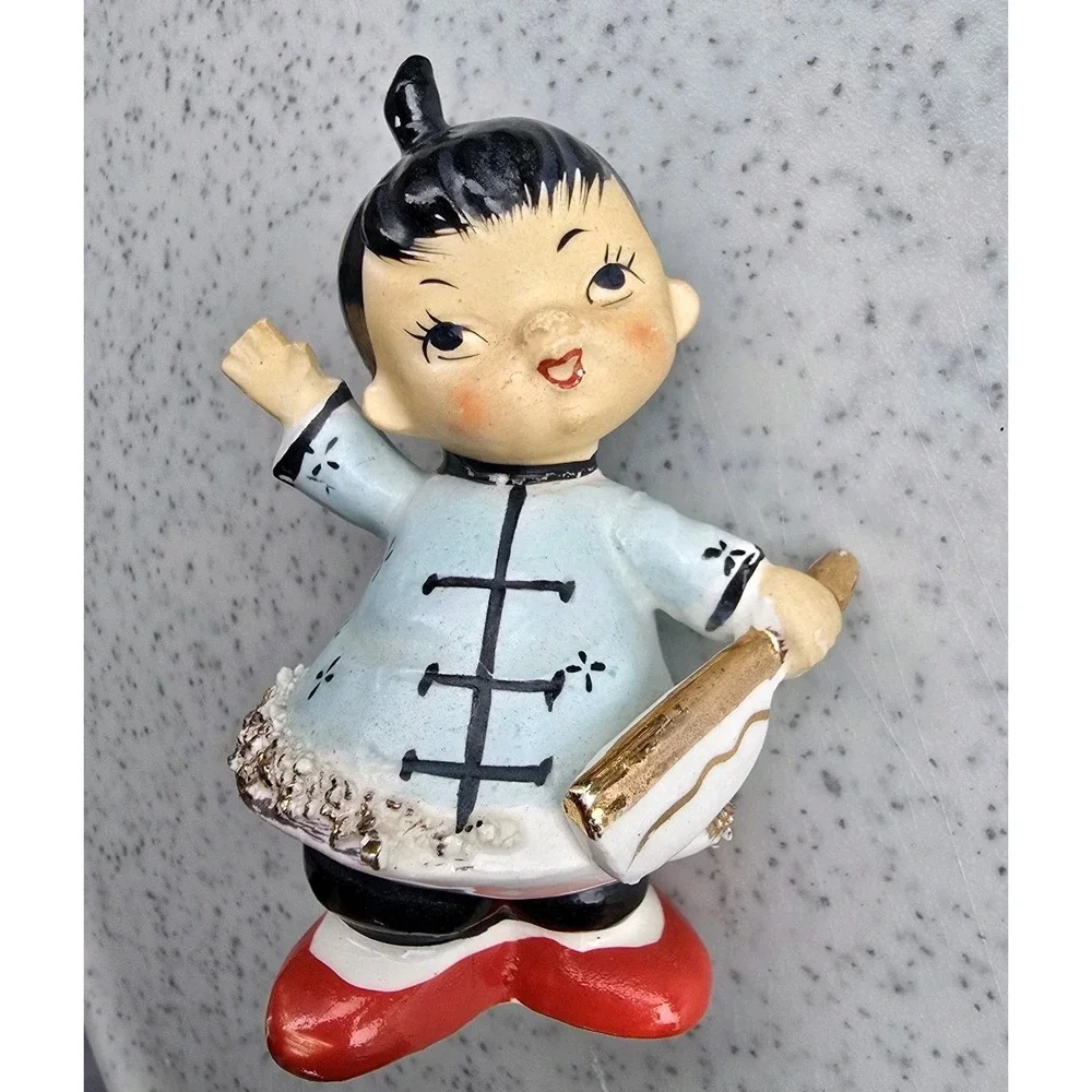 Enesco Japan Oriental‎  Salt & Pepper Shakers Vintage